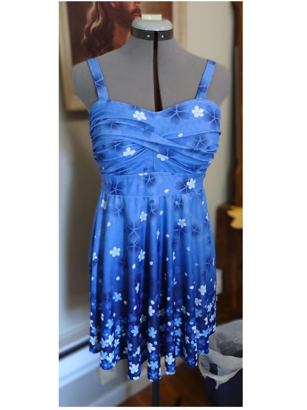 NWOT Floral Swim Dress